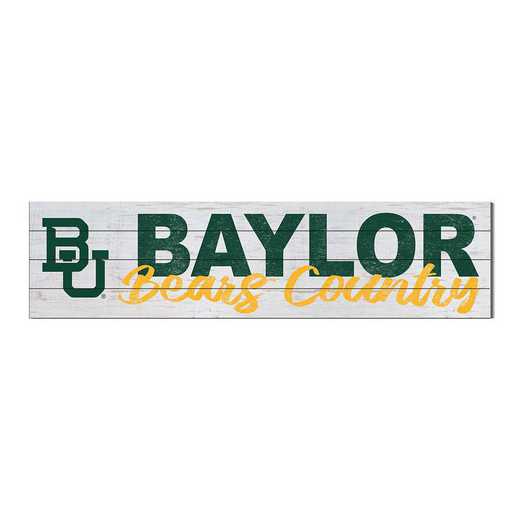 1051100122: 40x10 Sign with Logo Baylor Bears