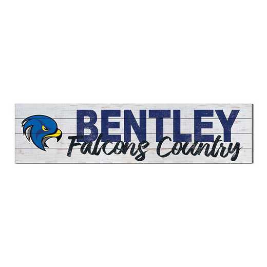 1051100126: 40x10 Sign with Logo Bentley University Falcons
