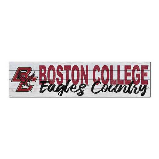 1051100131: 40x10 Sign with Logo Boston College Eagles