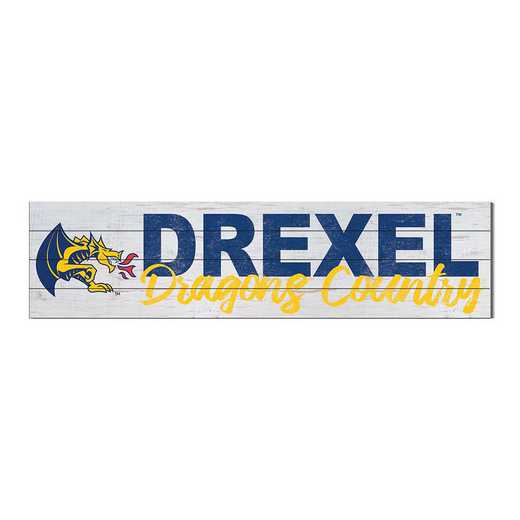 1051100207: 40x10 Sign with Logo Drexel Dragons