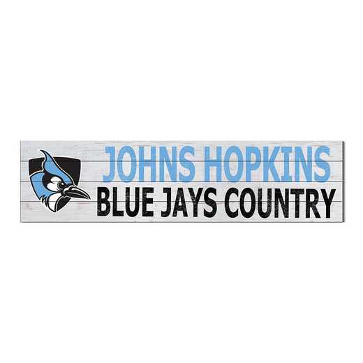 1051100277: 40x10 Sign with Logo Johns Hopkins Blue Jays