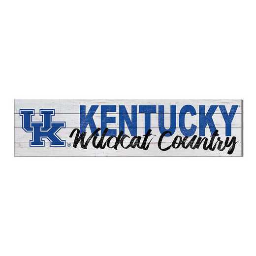 1051100285: 40x10 Sign with Logo Kentucky Wildcats