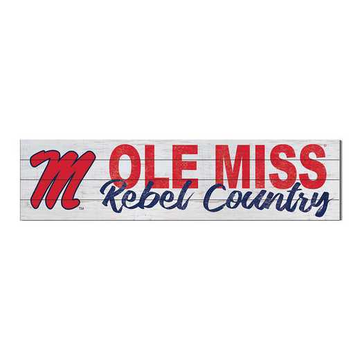 1051100336: 40x10 Sign with Logo Mississippi Rebels