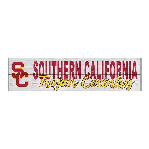 1051100443: 40x10 Sign with Logo Southern California Trojans