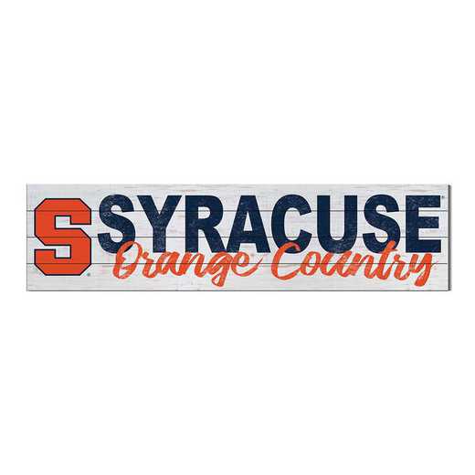 1051100464: 40x10 Sign with Logo Syracuse Orange