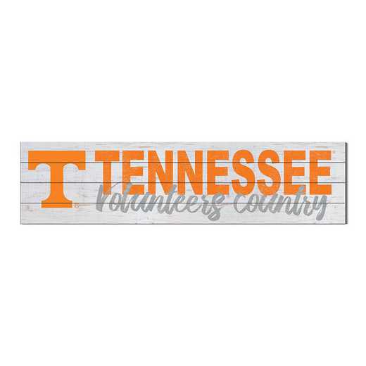 1051100468: 40x10 Sign with Logo Tennessee Volunteers