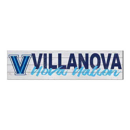 1051100496: 40x10 Sign with Logo Villanova Wildcats