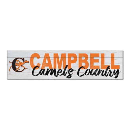 1051100765: 40x10 Sign with Logo Campbell Fighting Camels