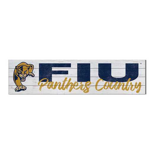 1051100772: 40x10 Sign with Logo Florida International Golden