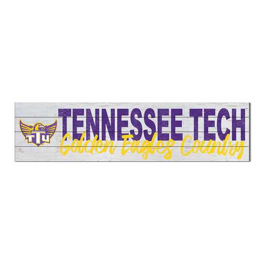 1051100796: 40x10 Sign with Logo Tennessee Tech Golden Eagles