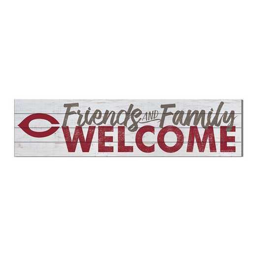 1051101168: 40x10 Sign Friends Family Welcome University of Chicago Maroons
