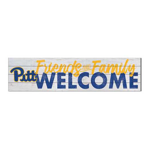 1051101401: 40x10 Sign Friends Family Welcome Pittsburgh