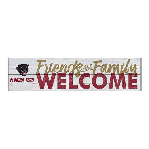 1051101941: 40x10 Sign Friends Family Welcome Florida Institute of Technology