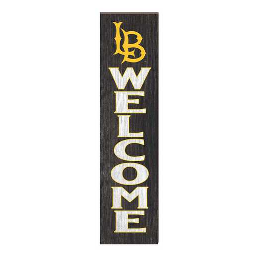 1066101152: 12x48 Leaning Sign Welcome California State Long Beach 49ers