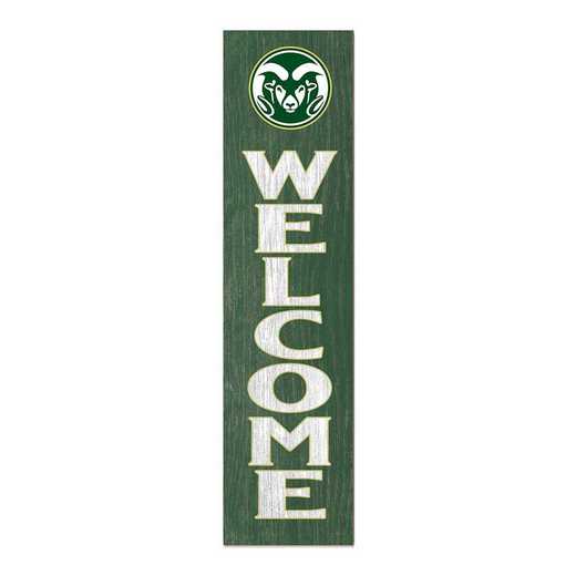 1066101183: 12x48 Leaning Sign Welcome Colorado State- Rams