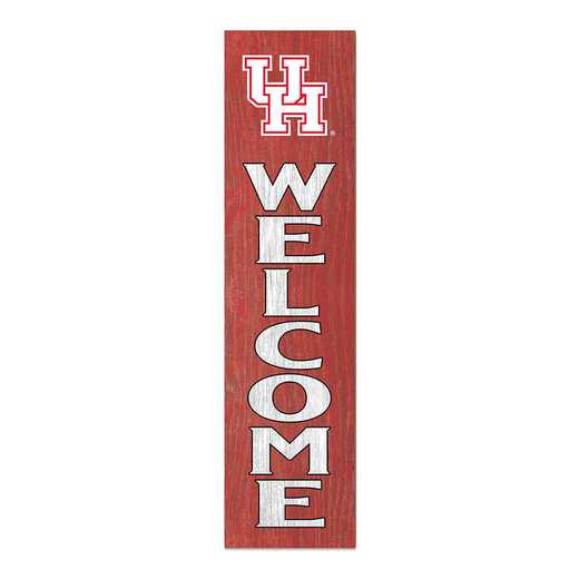 1066101258: 12x48 Leaning Sign Welcome Houston Cougars