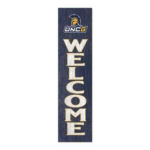 1066101367: 12x48 Leaning Sign Welcome North Carolina  Spartans