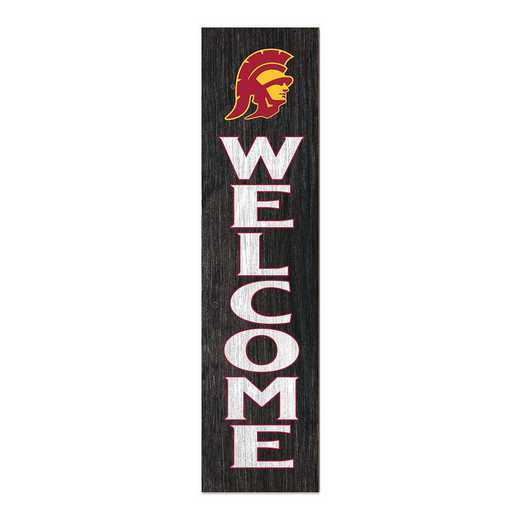 1066101443: 12x48 Leaning Sign Welcome Southern California Trojans