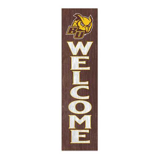 1066101965: 12x48 Leaning Sign Welcome Rowan University Profs