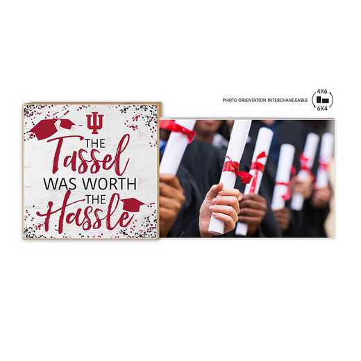 1074100269: Floating Picture Frame Tassel Worth Hassle  Indiana Hoosiers