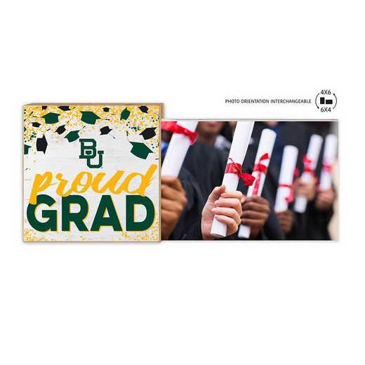 1074101122: Floating Picture Frame Proud Grad Celebration  Baylor Bears