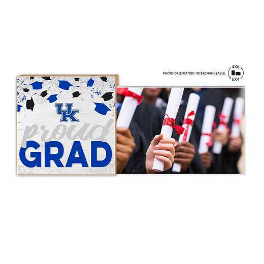 1074101285: Floating Picture Frame Proud Grad Celebration  Kentucky Wildcats