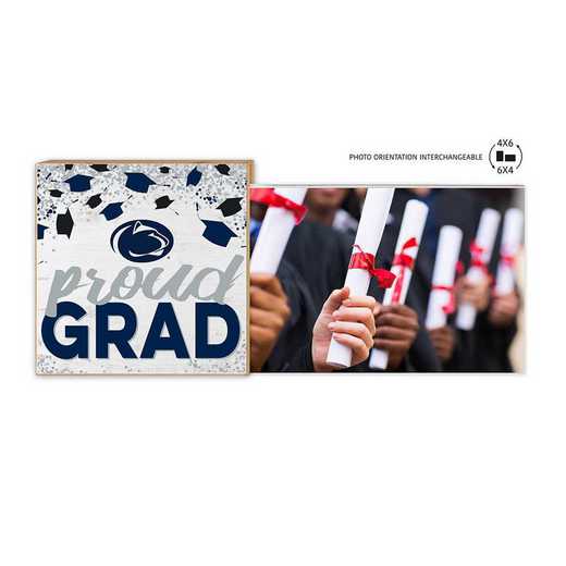 1074101397: Floating Picture Frame Proud Grad Celebration  Penn State Nittany Lions