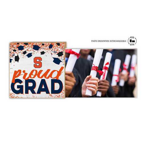 1074101464: Floating Picture Frame Proud Grad Celebration  Syracuse Orange
