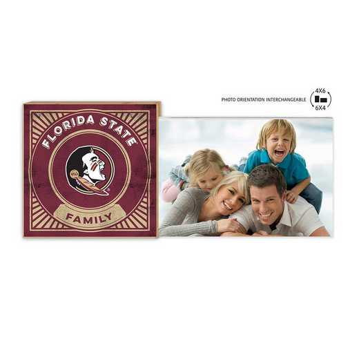 1074102227: Floating Picture Frame Family Retro  Florida State Seminoles