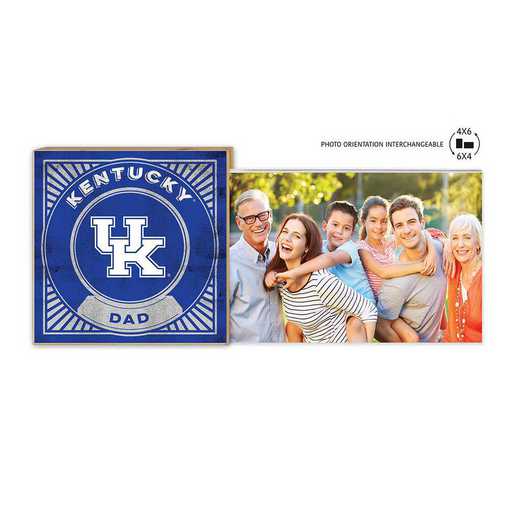 1074103285: Floating Picture Frame Proud Dad Retro  Kentucky Wildcats