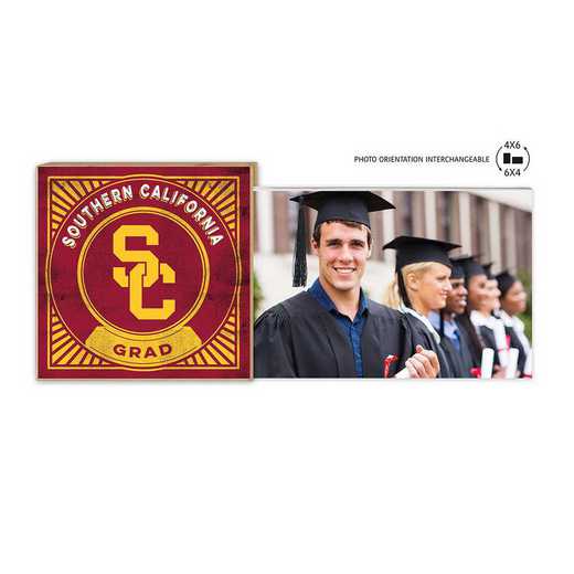 1074105443: Floating Picture Frame Proud Grad Retro  Southern California Trojans