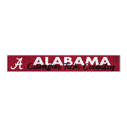 1079100104: 5x36 Country Door Sign Alabama Crimson Tide
