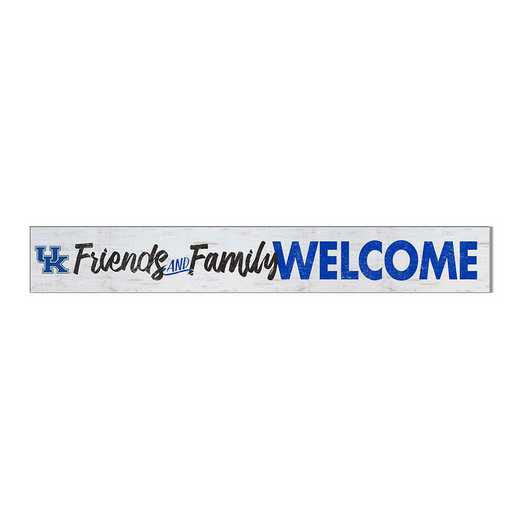 1079101285: 5x36 Welcome Door Sign Kentucky Wildcats