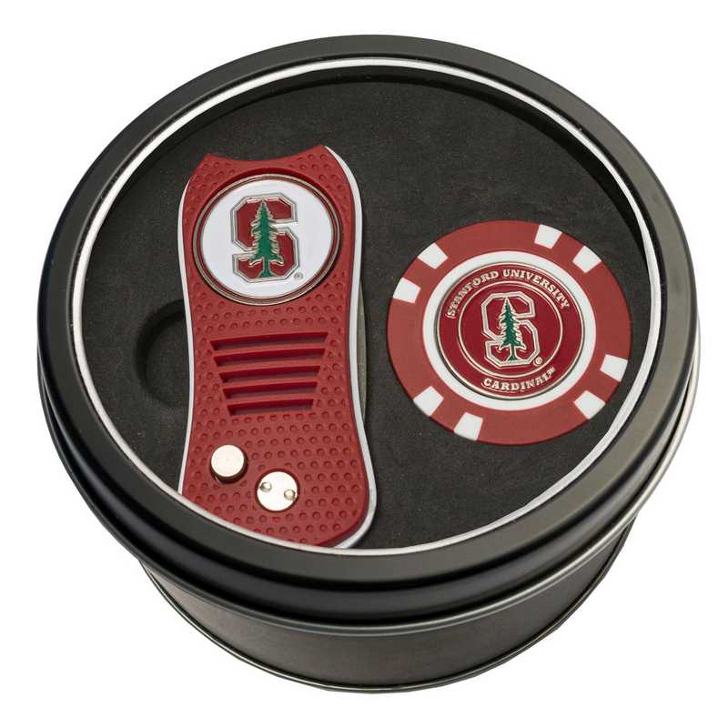 42053: Tin Gift Set with Switchfix Divot Tool and Golf Chip