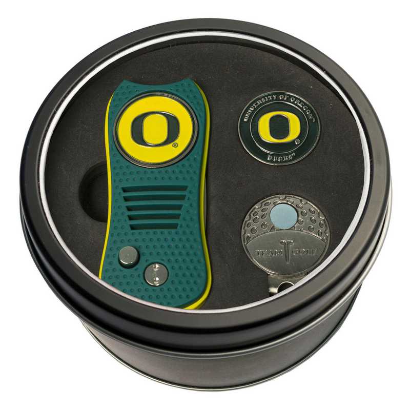 44457: Tin Gift Set with Switchfix Divot Tool, Cap Clip and Ball Marker