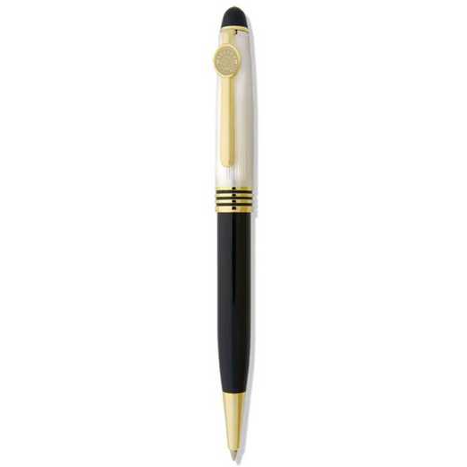 44C-G-130645: Ball Point Pen - Black/Pearl