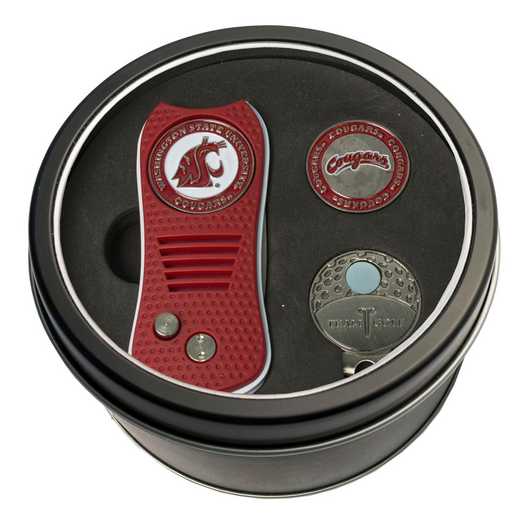 46257: Tin Gift Set with Switchfix Divot Tool, Cap Clip and Ball Marker