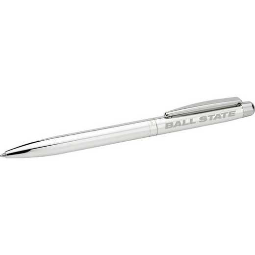 615789196181: Ball State Pen in Sterling Silver