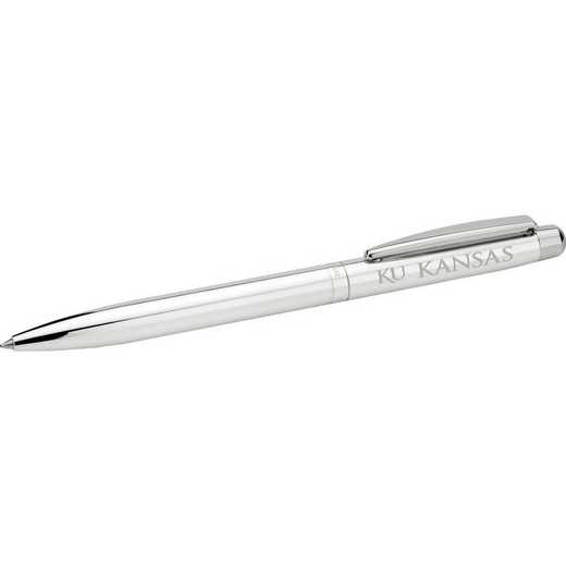 615789333821: University of Kansas Pen in Sterling Silver