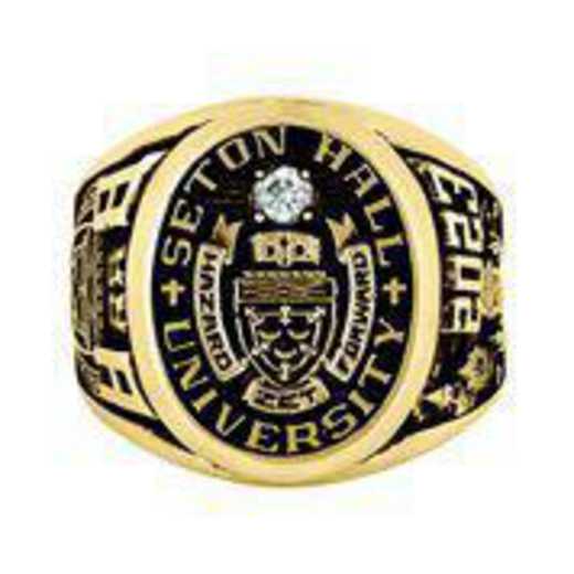 Seton Hall Men's Collegian Ring with Stone