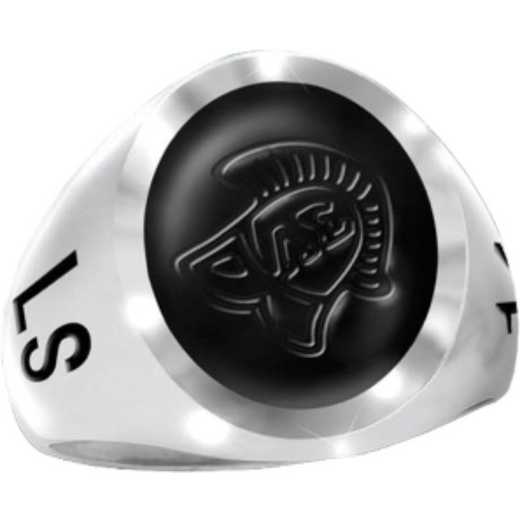 Lincoln School Small Signet Ring