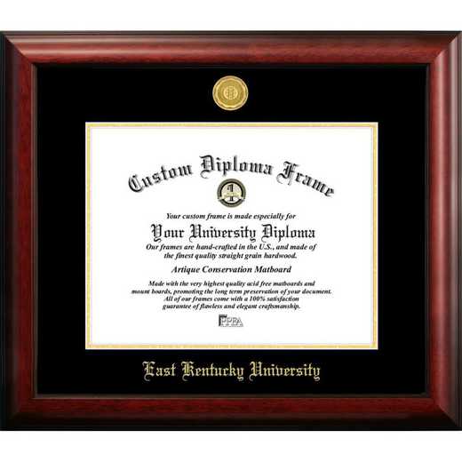 Campus Images Eastern Kentucky University Mahogany Finished Wood Diploma Frame