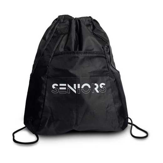 K022002: Seniors Stencil Drawstring Bag