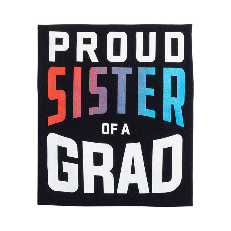 Proud Sister of a Grad 2022 T-Shirt, Black