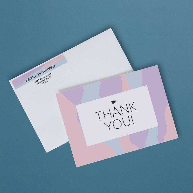 what to write on grad thank you card Graduation Thank You Card