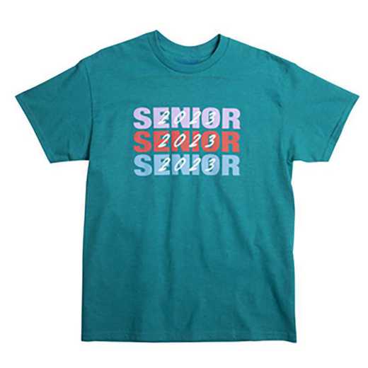 Class of 2023 Senior Triple Play T-Shirt, Antique Jade