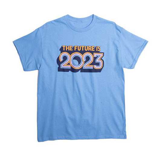 The Future Is 2023 T-Shirt, Carolina Blue