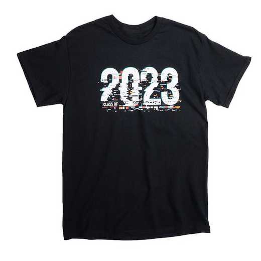 2023 Glitch T-Shirt, Heather Black