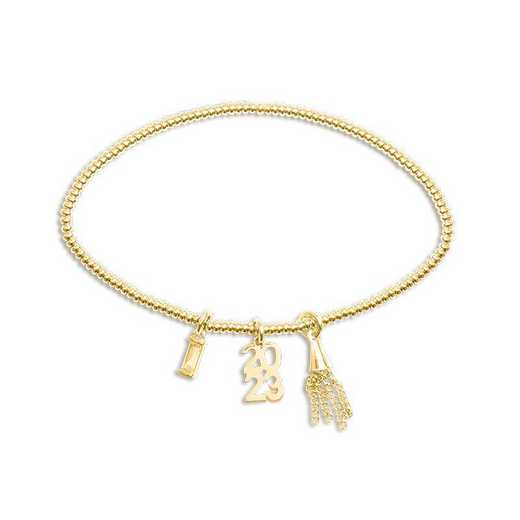 K023260: Kendra Scott Gold 23 Charm Bracelet