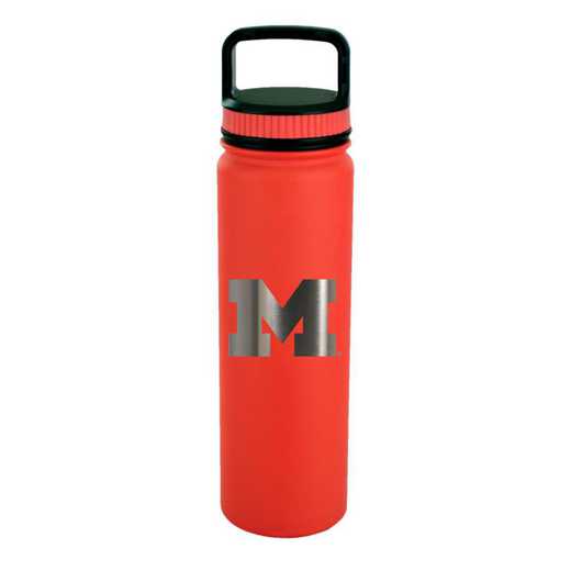 BDSE24-CO-131128: 24 OZ CORAL STAINLESS BOTTLE